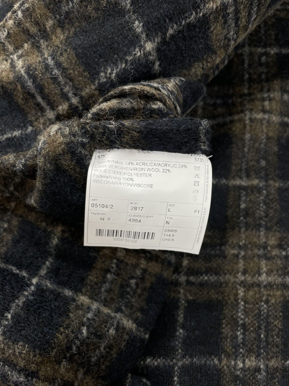 L.B.M. 1911 L.B.M 1911 Tailored Men’s Blazer Size 52R - 9 Thumbnail