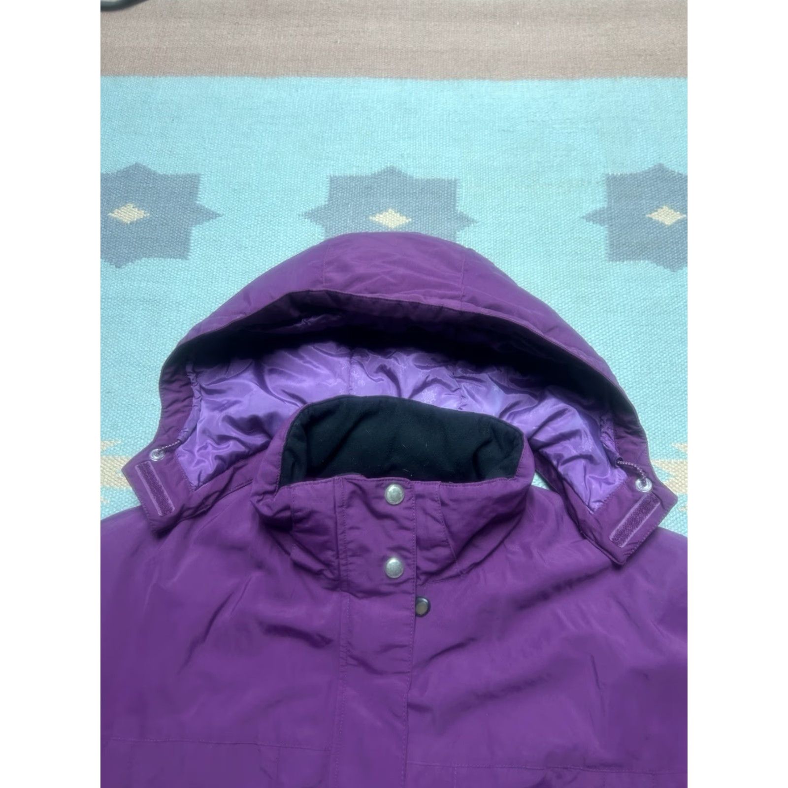 Vintage VINTAGE LL Bean hooded puffer jacket purple insulated ski snow Women’s 1X XL Jacket Hooded Winter Women’s XL Purple Nylon Ski G4 Size XL / US 12-14 / IT 48-50 - 4 Thumbnail