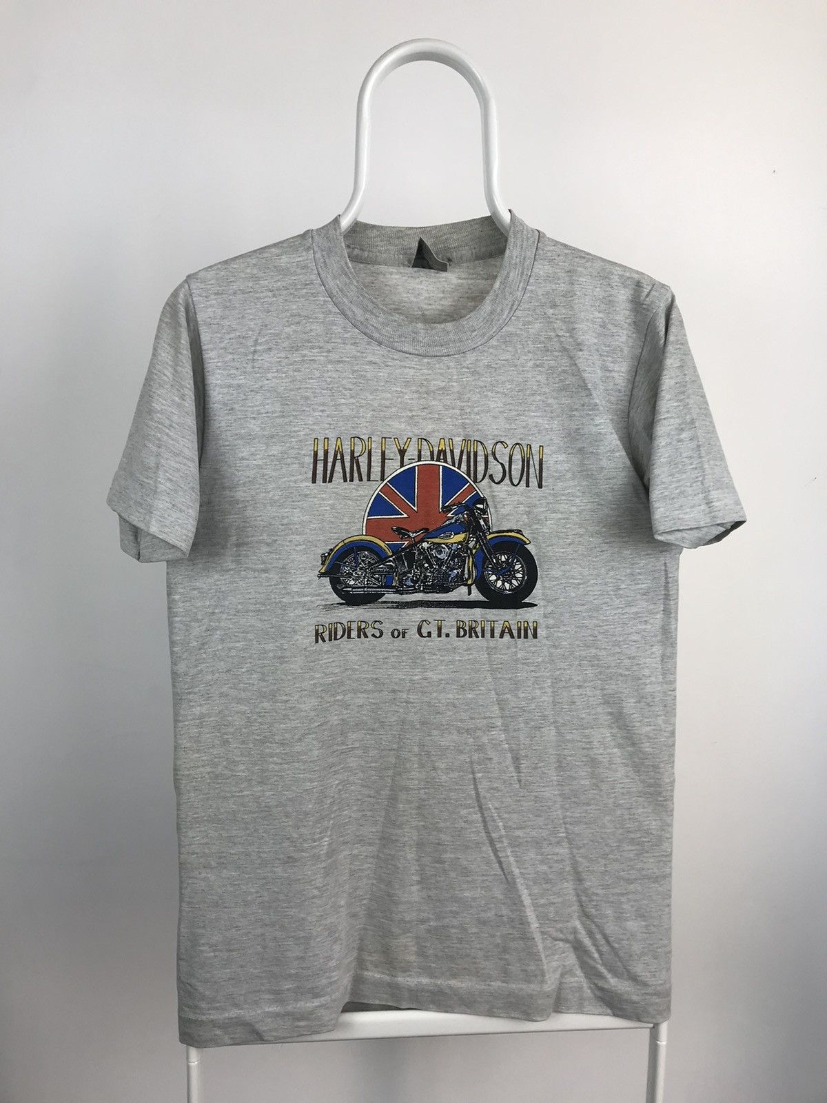 Harley Davidson Harley Davidson Vintage Big Logo Tshirt Tee Size US S / EU 44-46 / 1 - 1 Thumbnail