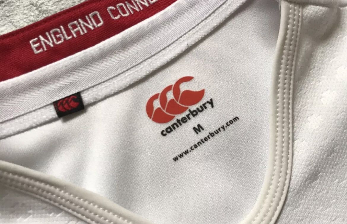 Canterbury of New Zealand × Vintage CANTERBURY ENGLAND HOME 2014-2015 RUGBY UNION SHIRT size M Size US M / EU 48-50 / 2 - 9 Thumbnail