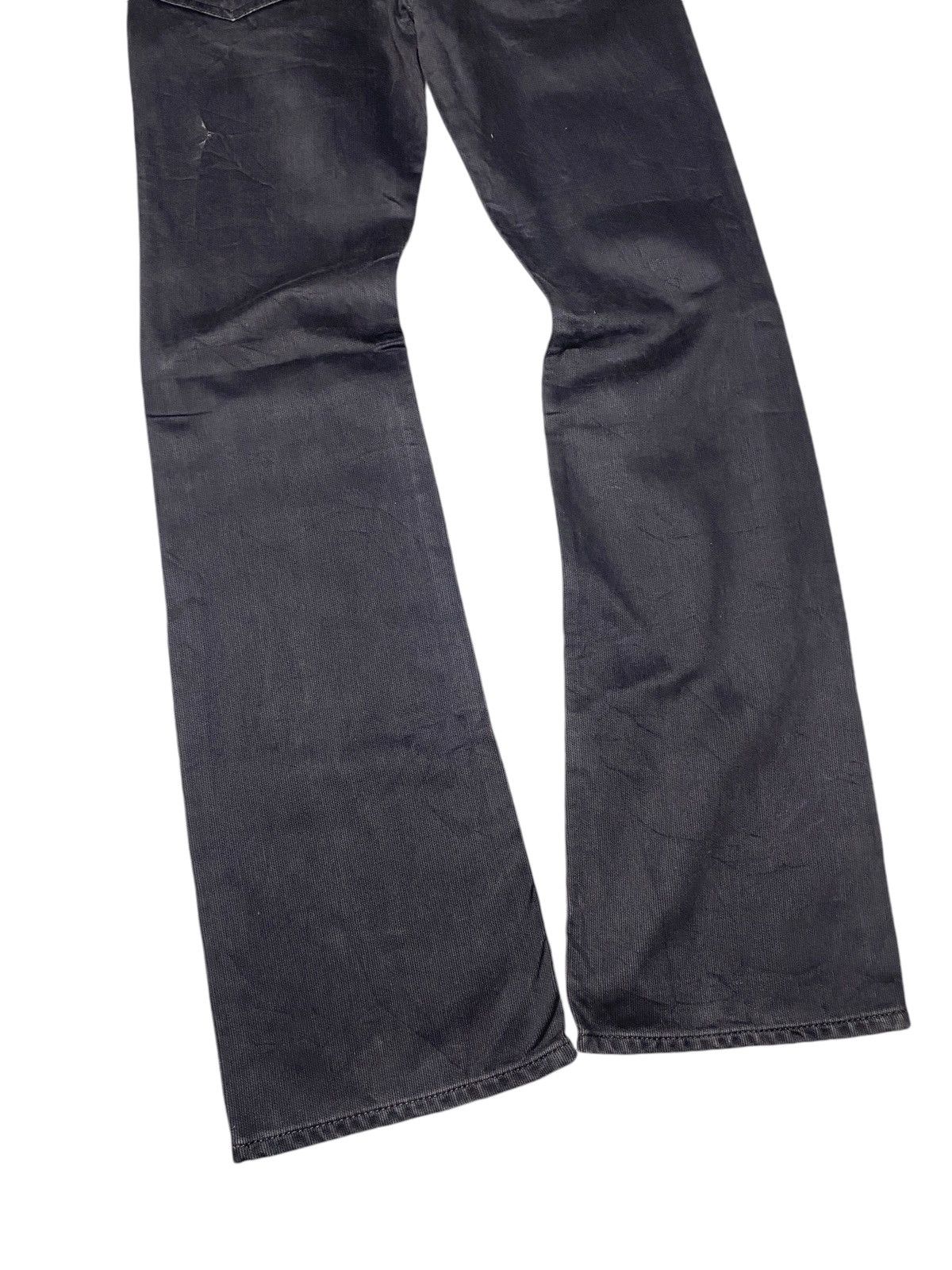 If Six Was Nine 2000's West Ride Flared Stripe Biker Pants Size US 28 / EU 44 - 8 Thumbnail