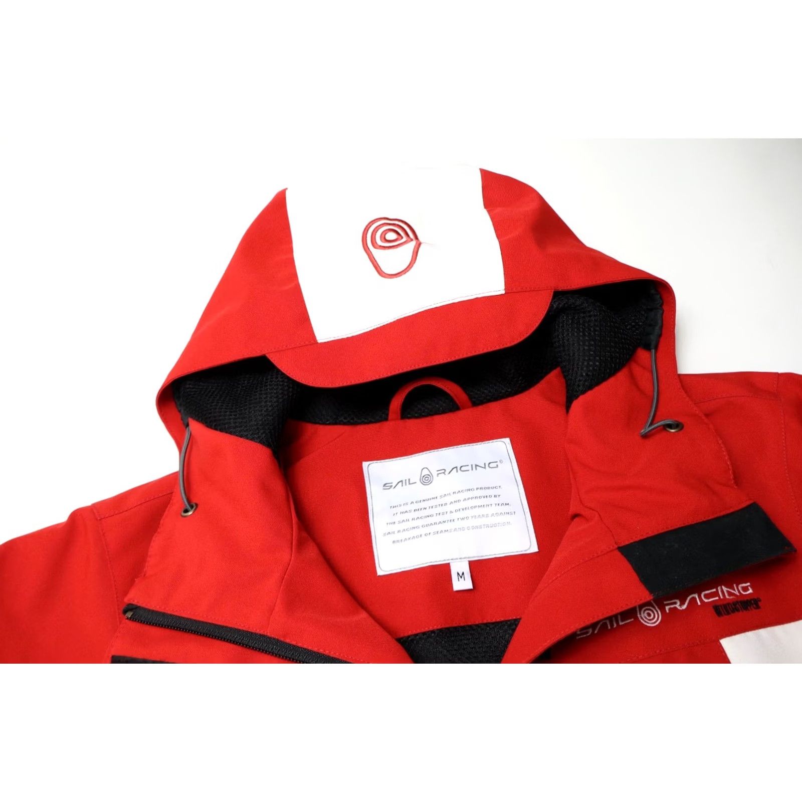 Vintage SAIL RACING The W Hydra Jacket Wind Stopper Jacket Women's MEDIUM Red Hooded Jacket Size M / US 6-8 / IT 42-44 - 5 Thumbnail