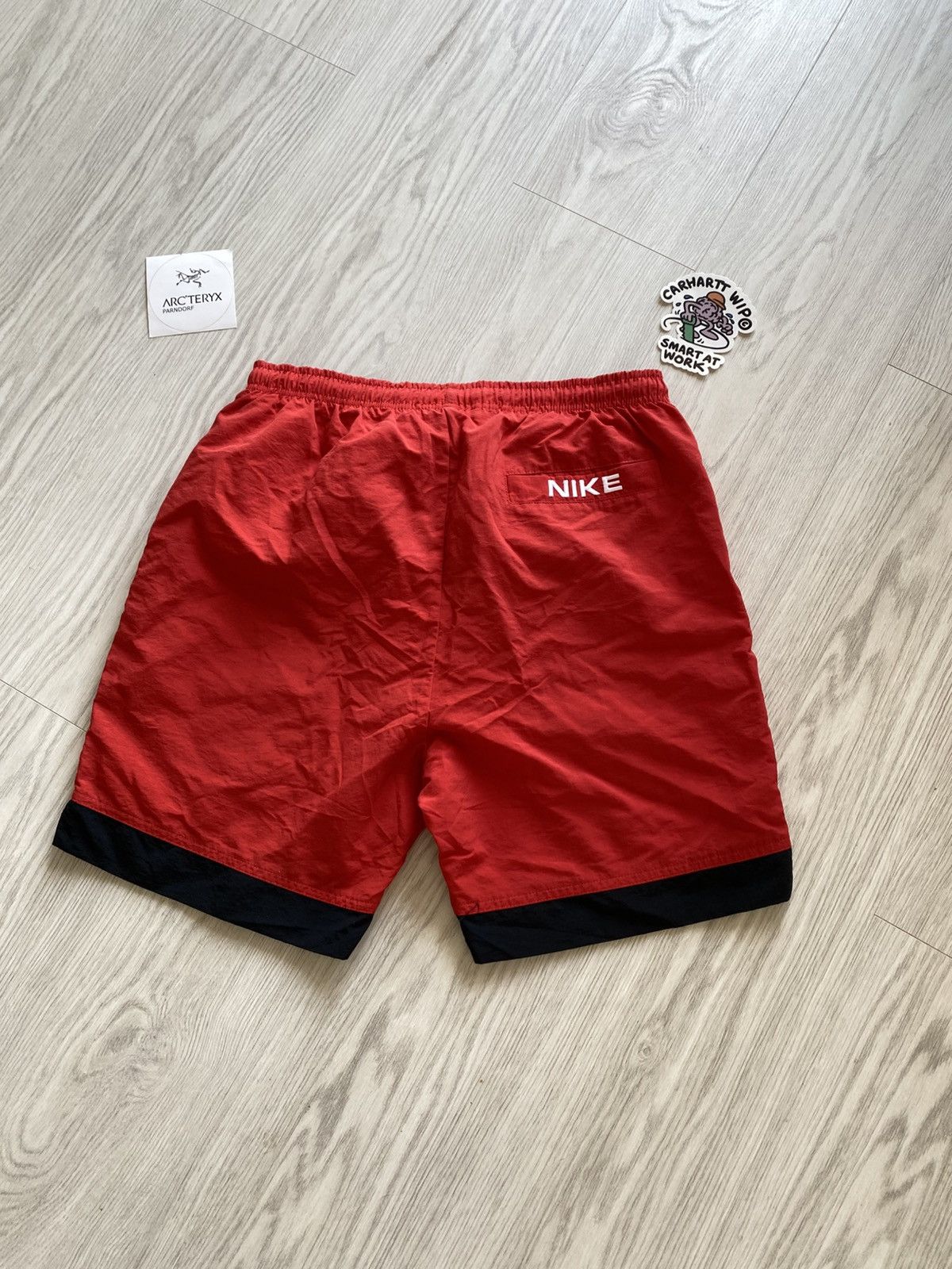Nike × Vintage Vintage Nike Nylon Shorts Size US 34 / EU 50 - 3 Thumbnail