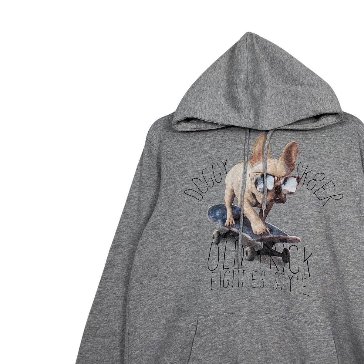 Japanese Brand Doggy Skater Old Trick Pullover Hoodie Size US L / EU 52-54 / 3 - 6 Thumbnail