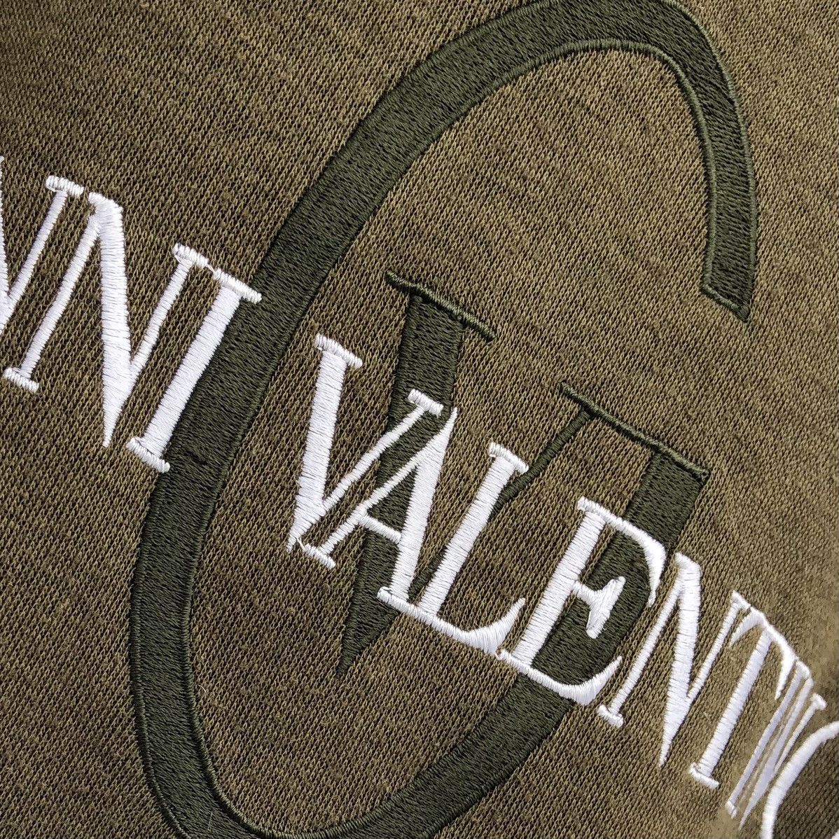 Gianni Valentino VTG Gianni Valentino Italy Embroidery Big Logo Sweatshirts Size US M / EU 48-50 / 2 - 7 Thumbnail
