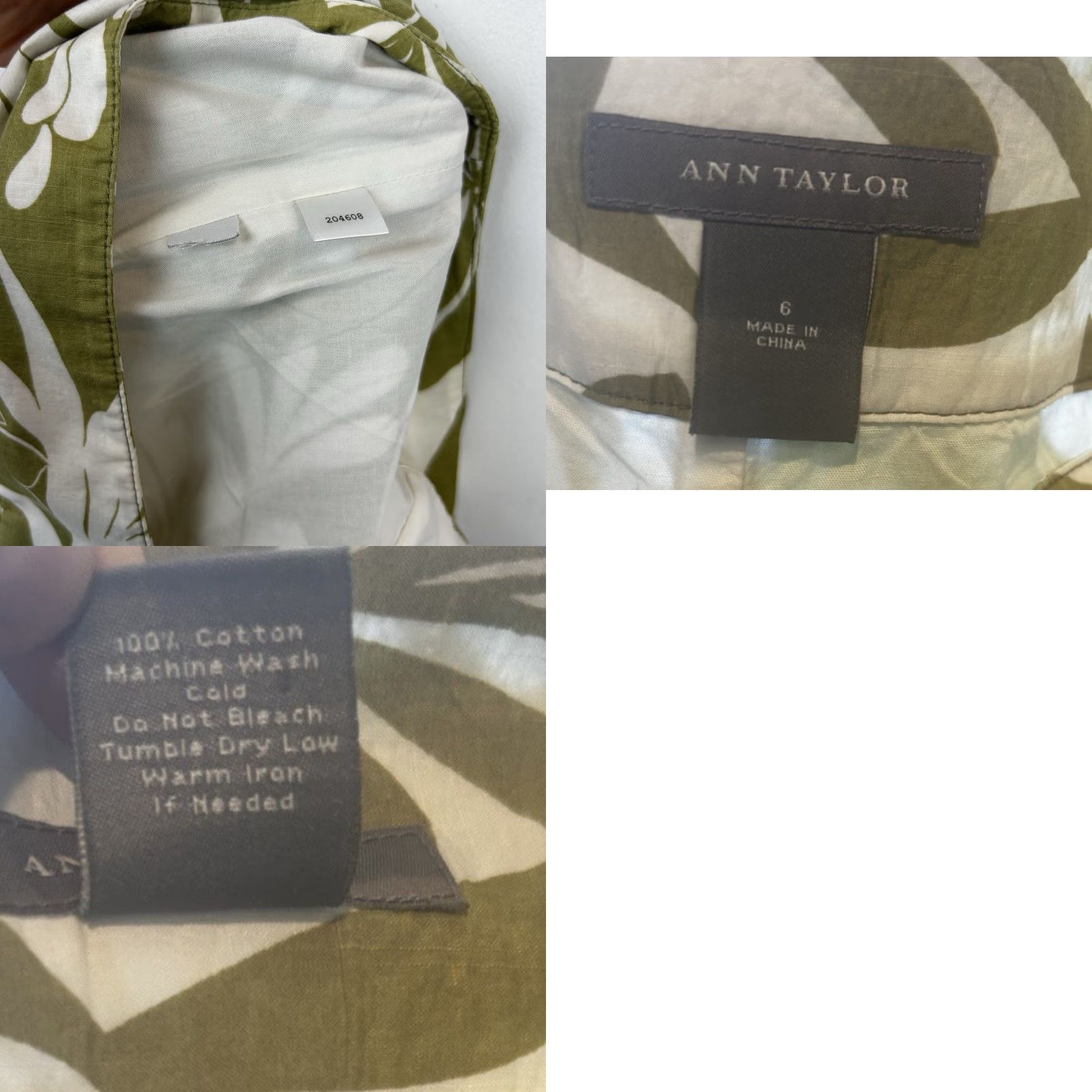 Ann Taylor VINTAGE is not applicable here. Size 28" / US 6 / IT 42 - 8 Thumbnail
