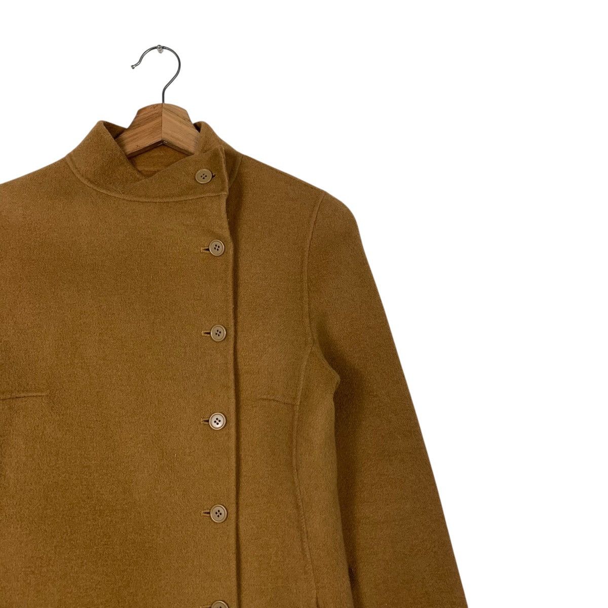 Paul & Joe PAUL & JOE Asymmetrical Wool Jacket #2079-C91 Size XS / US 0-2 / IT 36-38 - 4 Thumbnail