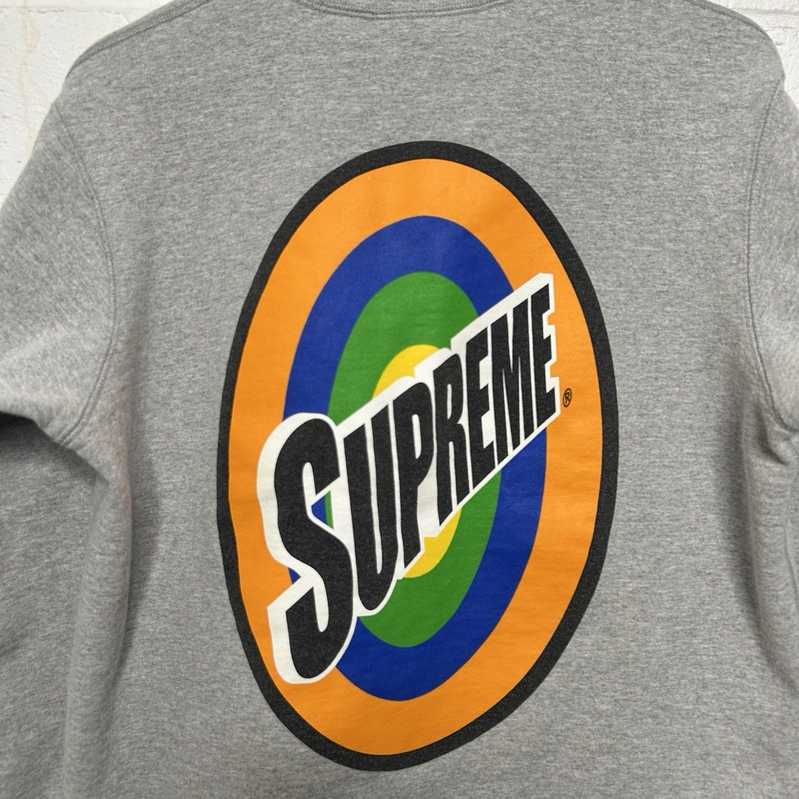 Supreme Supreme Tide Spin Logo Crewneck Sweatshirt “Grey” SS16 Size US M / EU 48-50 / 2 - 2 Thumbnail