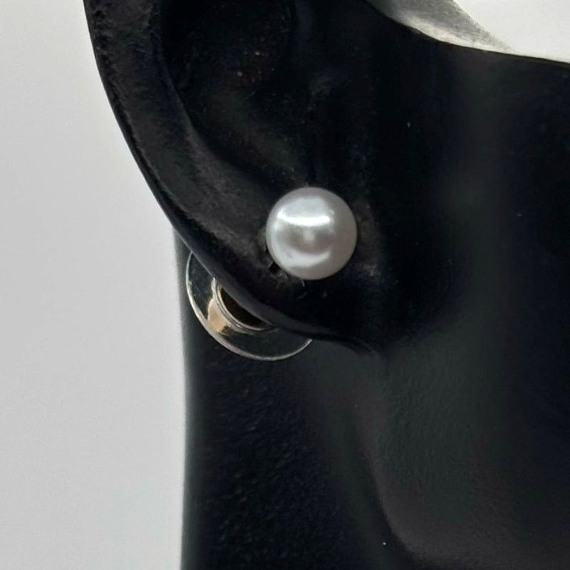 Other Silver Pearl Earrings Size ONE SIZE - 1 Thumbnail