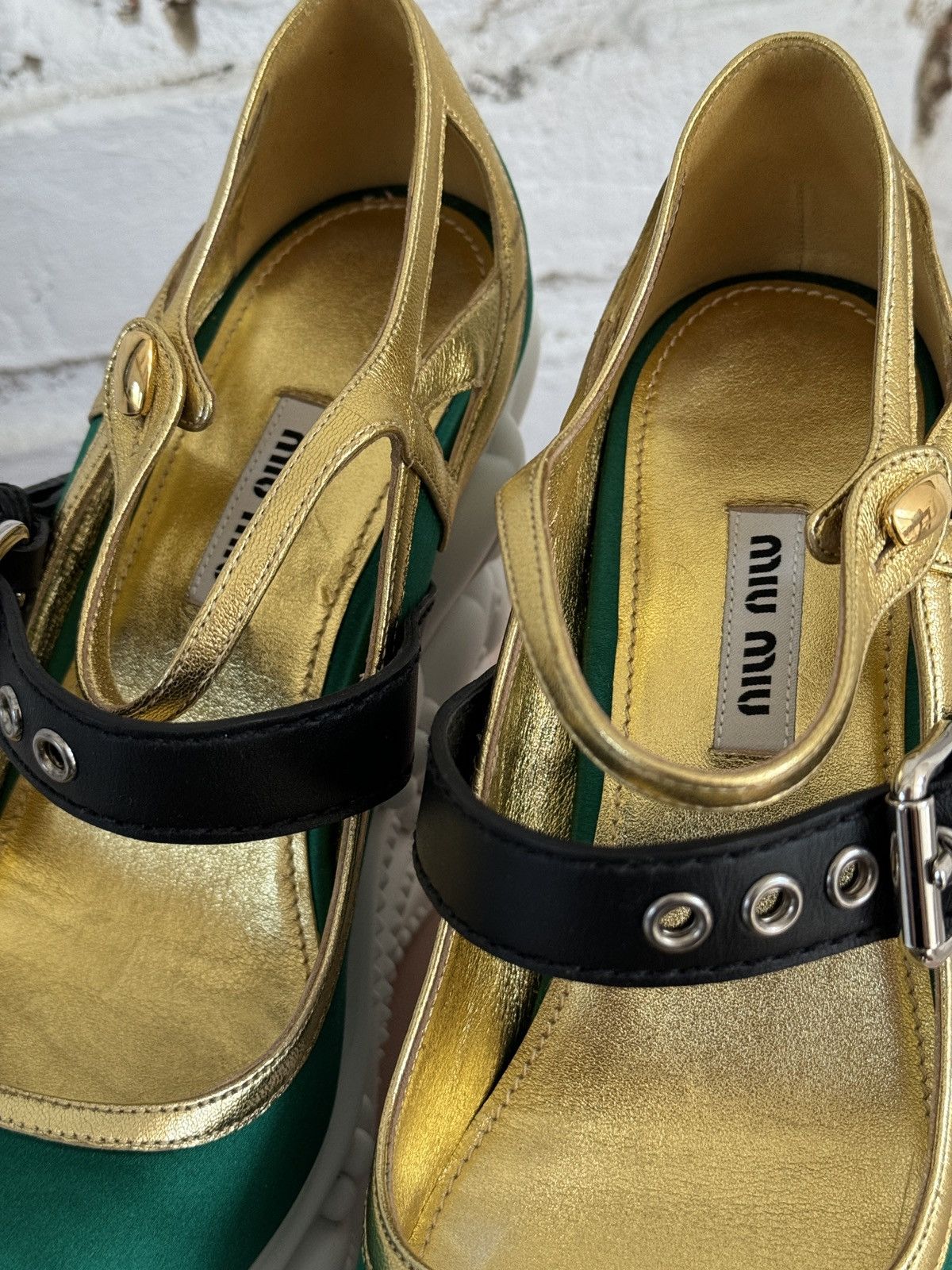Miu Miu Miu miu runway fairy ballet heels Size US 7 / IT 37 - 6 Thumbnail