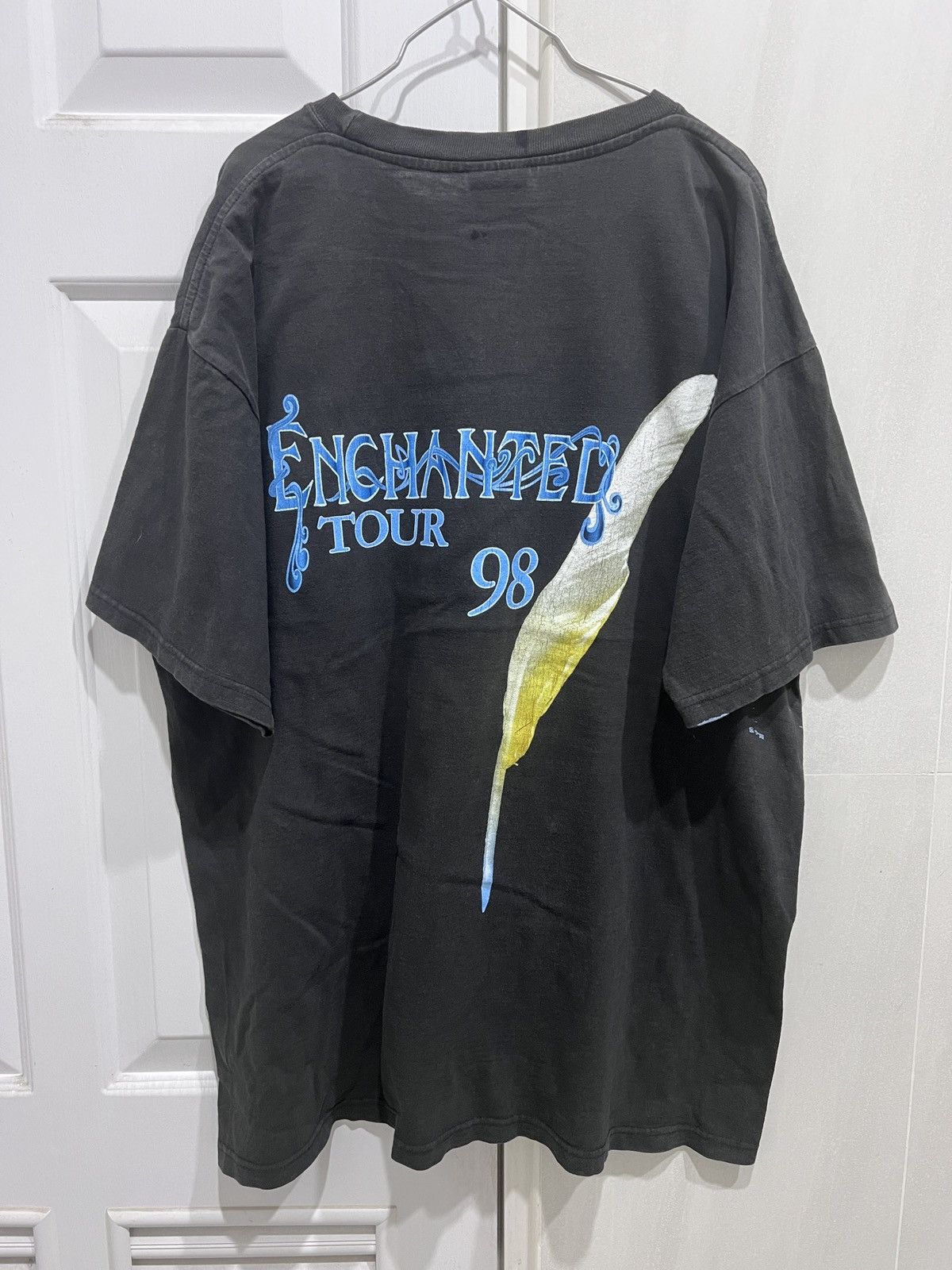 Band Tees Vintage 90s Stevie Nicks Enchanted Tour Promo Tee XL Faded Size US XL / EU 56 / 4 - 2 Thumbnail