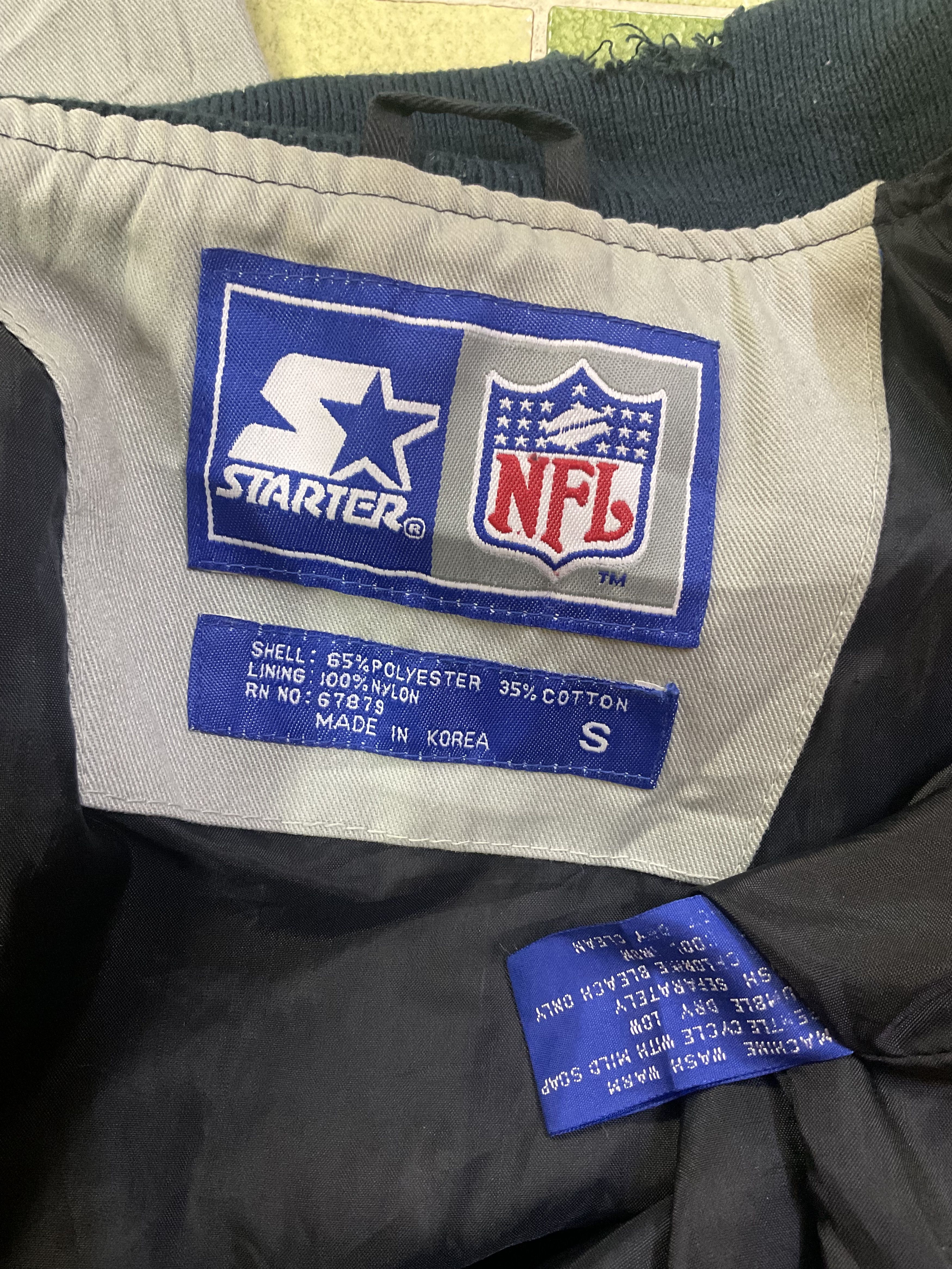 NFL Vintage 90s Starter NFL Oakland Raiders Jacket Las Vegas Size US S / EU 44-46 / 1 - 6 Thumbnail