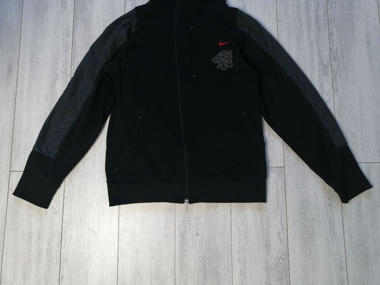 Nike Vintage Nike Air Max 360 Asymmetrical Hoodie Size US S / EU 44-46 / 1 - 3 Thumbnail