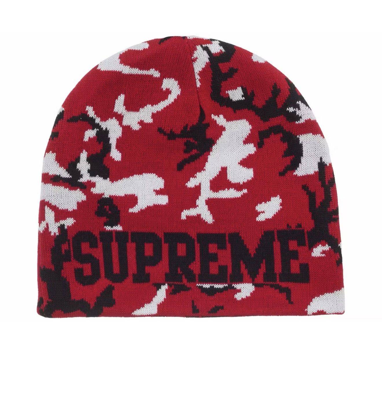 Supreme Supreme Base Layer Beanie Red Camo | Grailed
