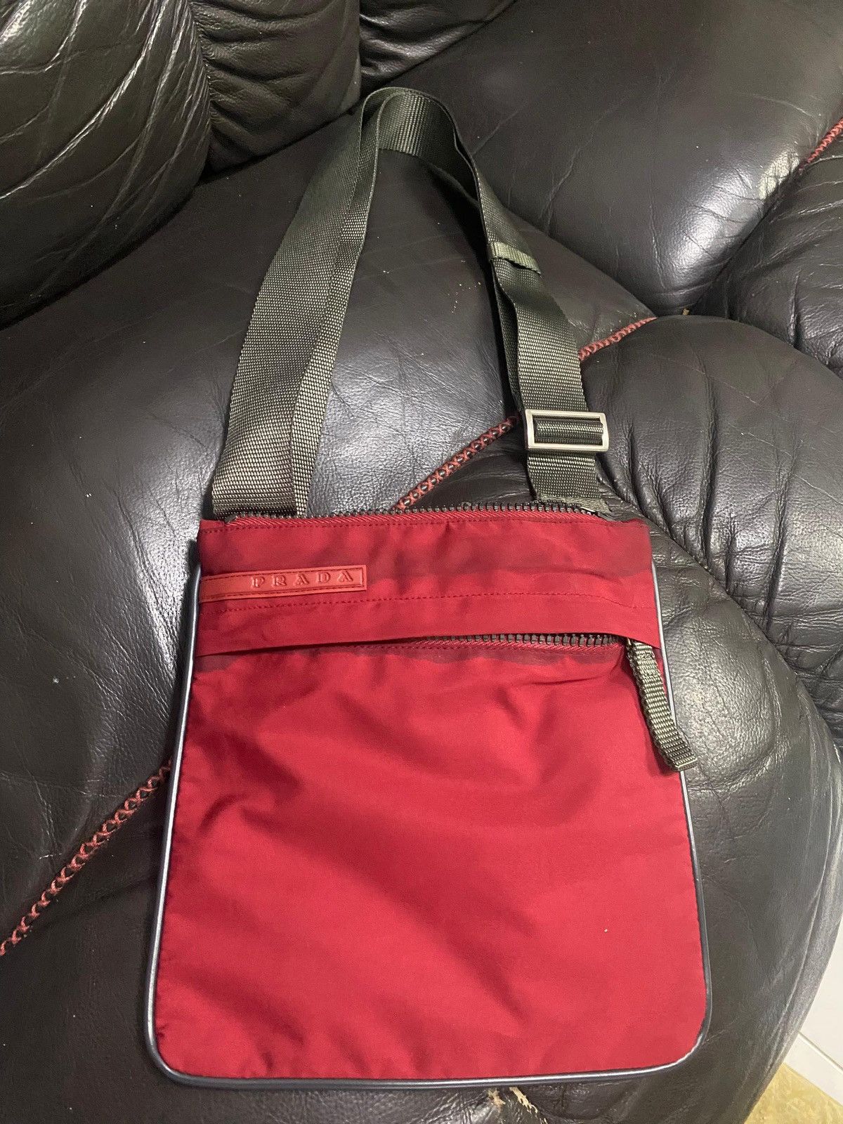 Prada Authentic PRADA Nylon Shoulder Bag Size ONE SIZE - 15 Thumbnail