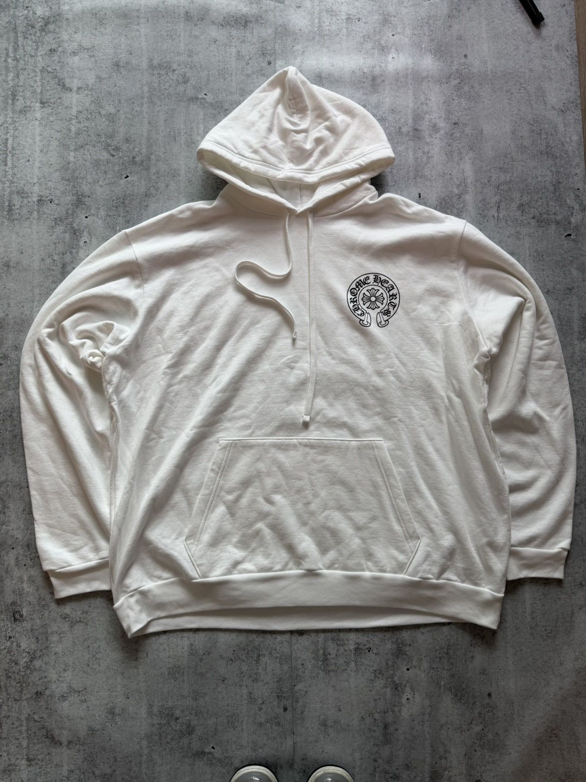 Chrome Hearts Chrome Heart White Miami Horseshoe Hoodie Size US XXL / EU 58 / 5 - 1 Thumbnail