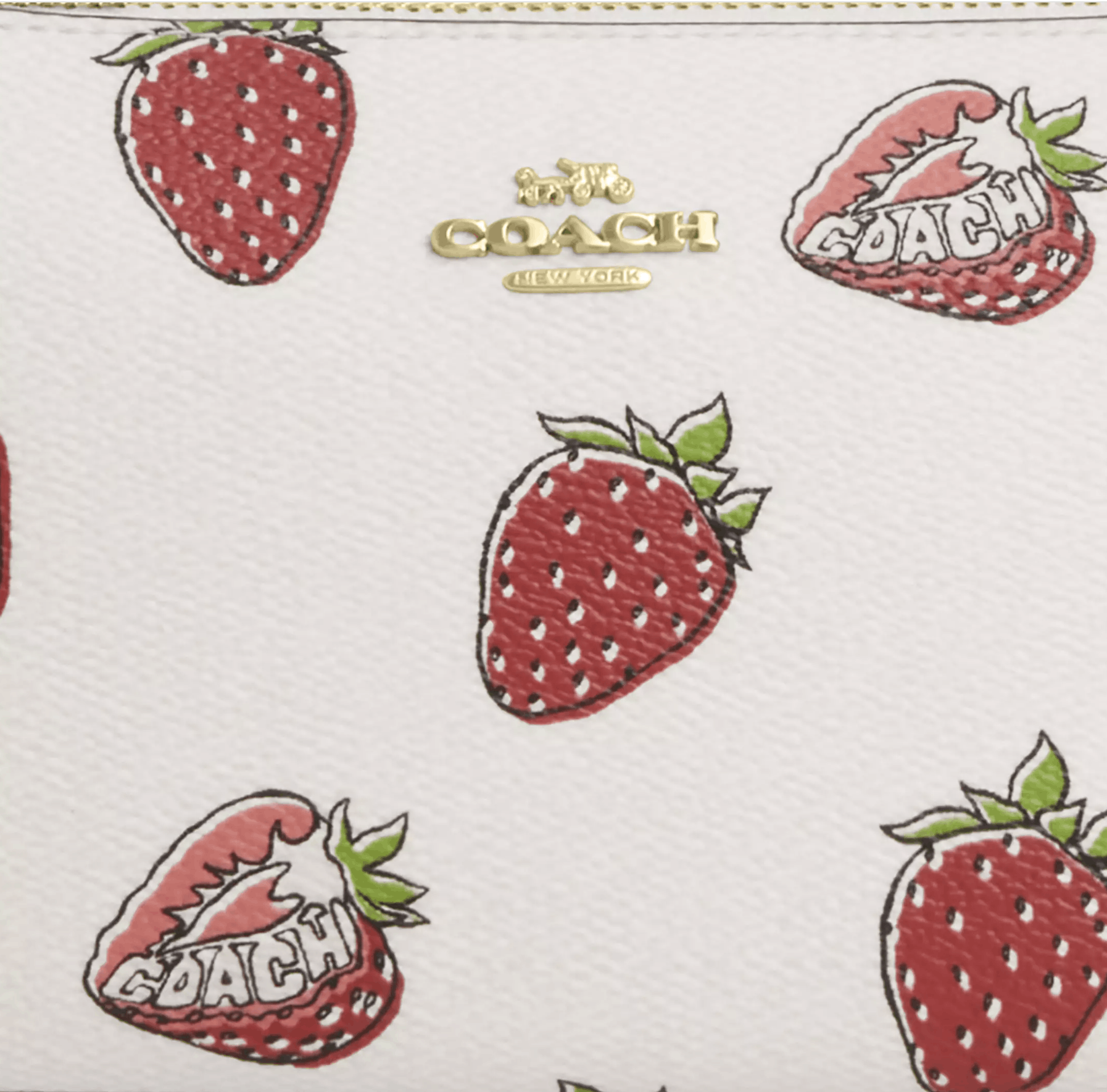 Coach NWT Coach Nolita 19 With Strawberry Print CAL25 Size ONE SIZE - 12 Thumbnail