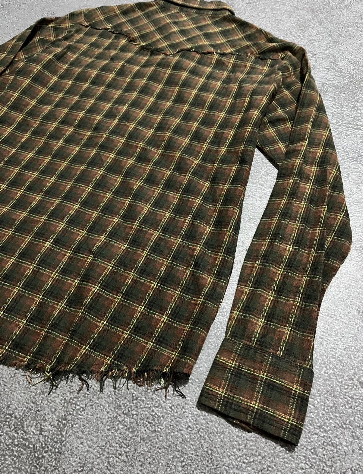 Japanese Brand Japanese Gdc Distressed Flannel LGB Style Size US M / EU 48-50 / 2 - 8 Thumbnail