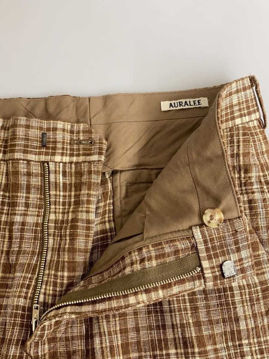 Auralee SS23 Checkered Linen Pants Size US 30 / EU 46 - 3 Thumbnail