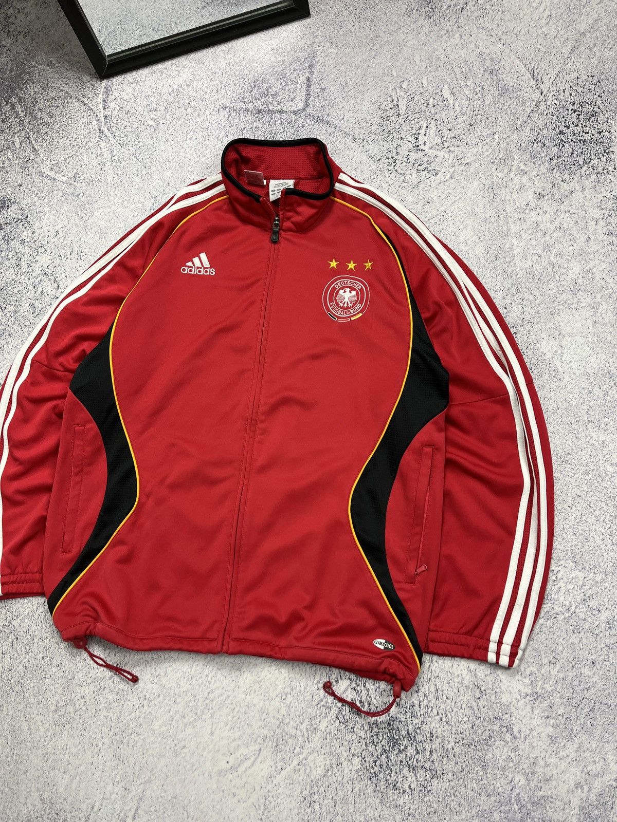 Adidas × Vintage Vintage 2005 Germany Soccer Track Jacket Adidas World Cup Size US L / EU 52-54 / 3 - 3 Thumbnail