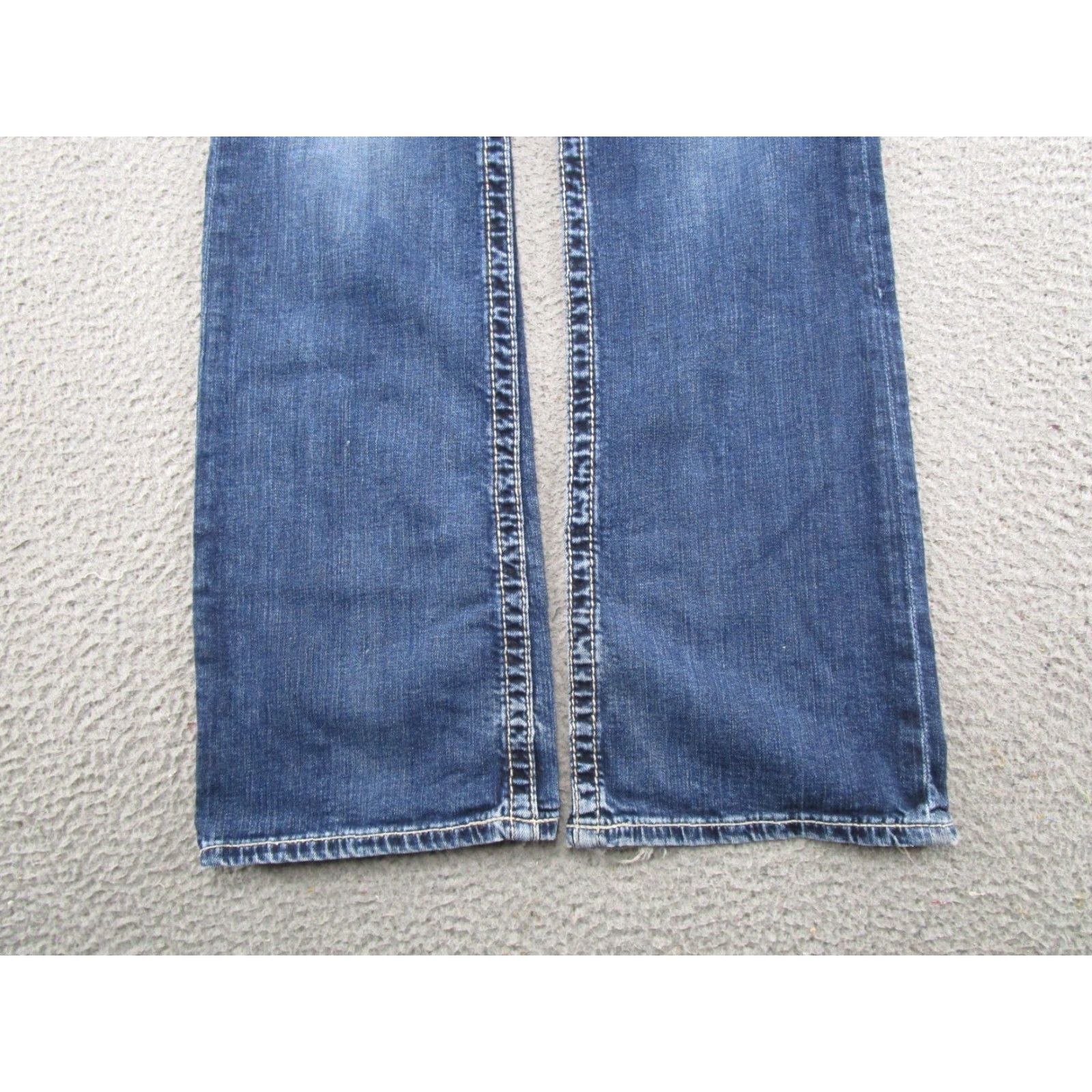 Denime BIG STAR Maddie Bootcut Jeans Women Regular 28 Blue Denim Stretch 5-Pocket Read Vintage No Size 28" / US 6 / IT 42 - 2 Thumbnail