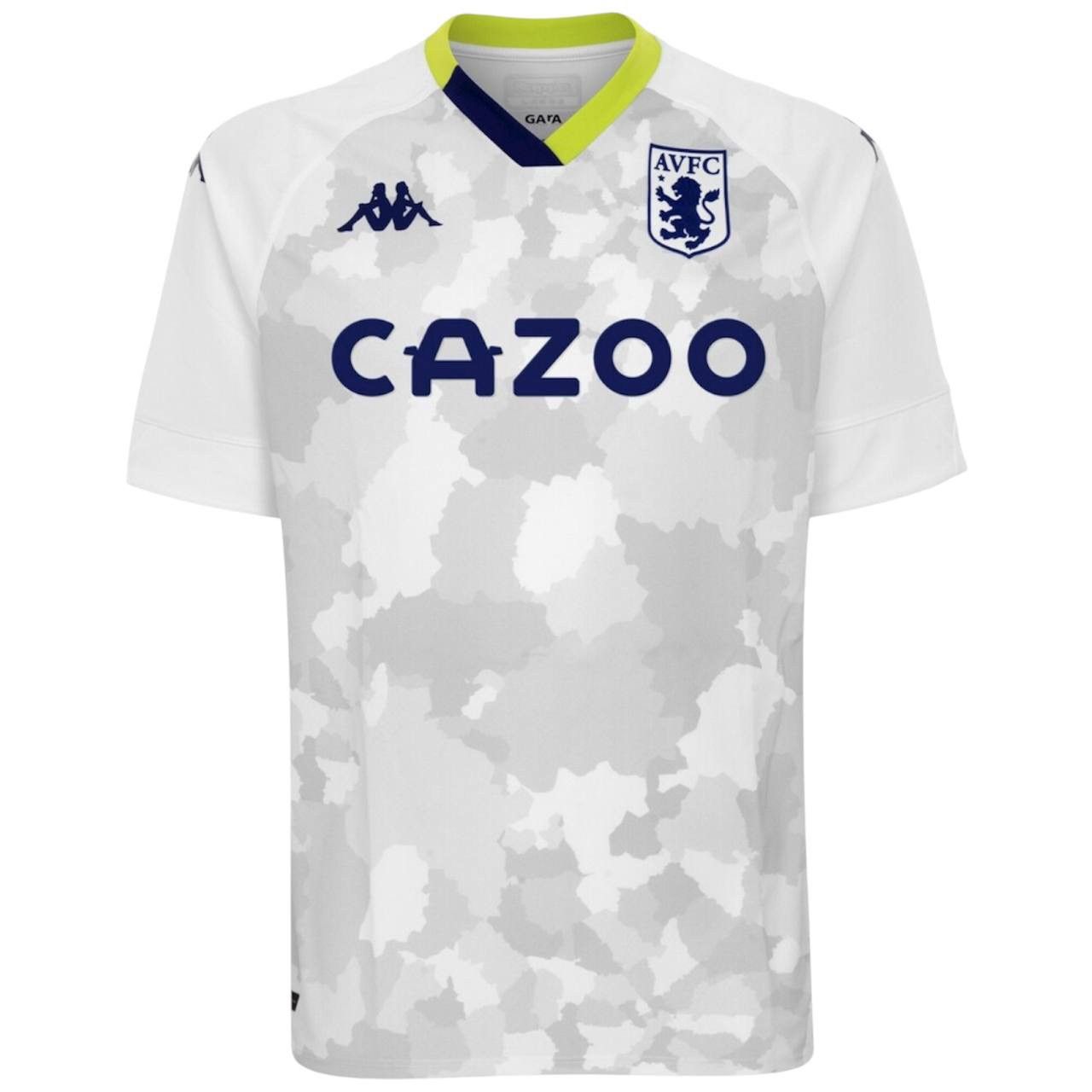 Kappa 2020/21 ASTON VILLA THIRD SOCCER JERSEY FOOTBALL SHIRT KAPPA Size US L / EU 52-54 / 3 - 1 Thumbnail