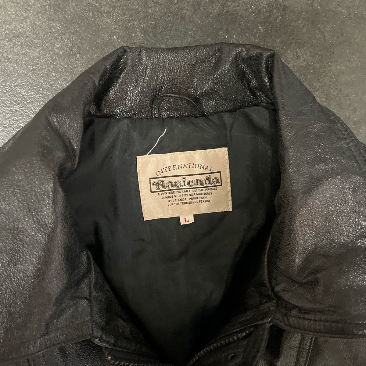 Other black leather jacket Size US L / EU 52-54 / 3 - 2 Thumbnail