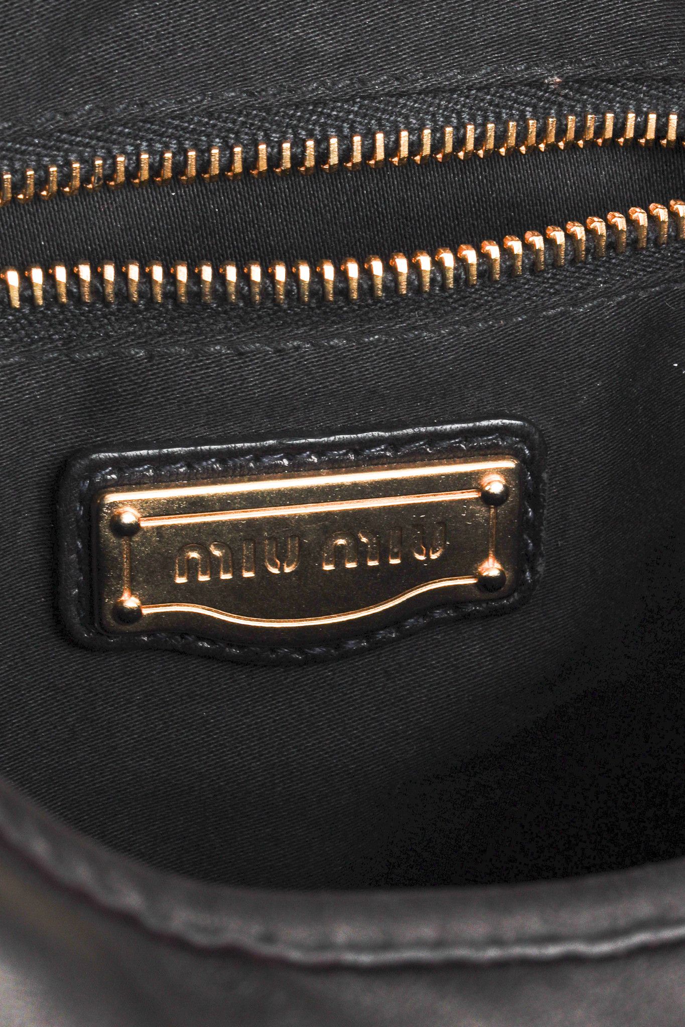 Miu Miu MIU MIU Black Nappa Matelasse Coffer Hobo Bag Size ONE SIZE - 15 Thumbnail
