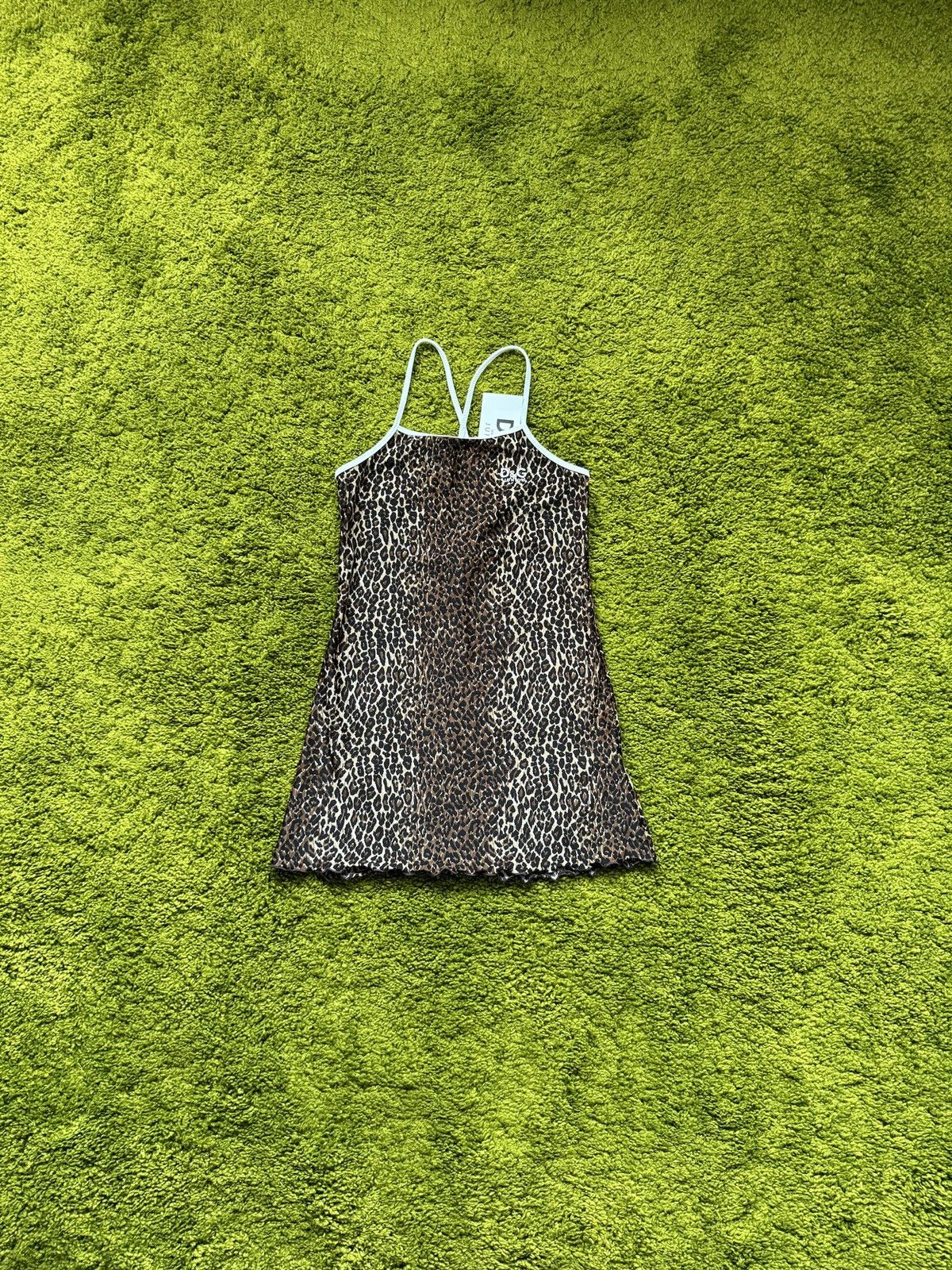Designer × Dolce & Gabbana × Vintage Dolce & Gabbana junior D&G iconic leopard tank top Y2K Size XS / US 0-2 / IT 36-38 - 9 Thumbnail
