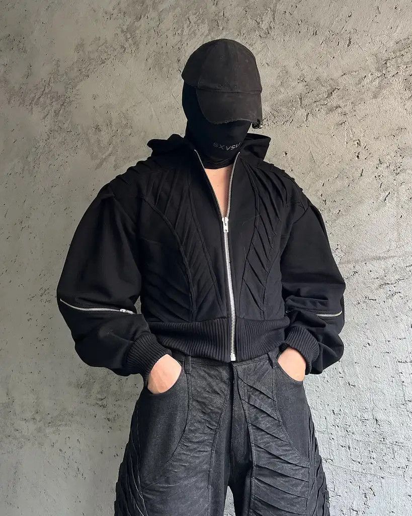Japanese Brand × Vintage Hip Hop Embroidery Zipper Hoodie Jacket Size US S / EU 44-46 / 1 - 3 Thumbnail