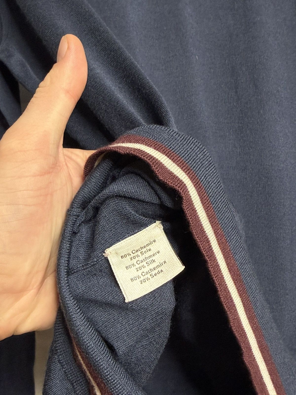 Hermes Hermes Cashmere and Silk Mens sweater size XXL Size US XXL / EU 58 / 5 - 10 Thumbnail
