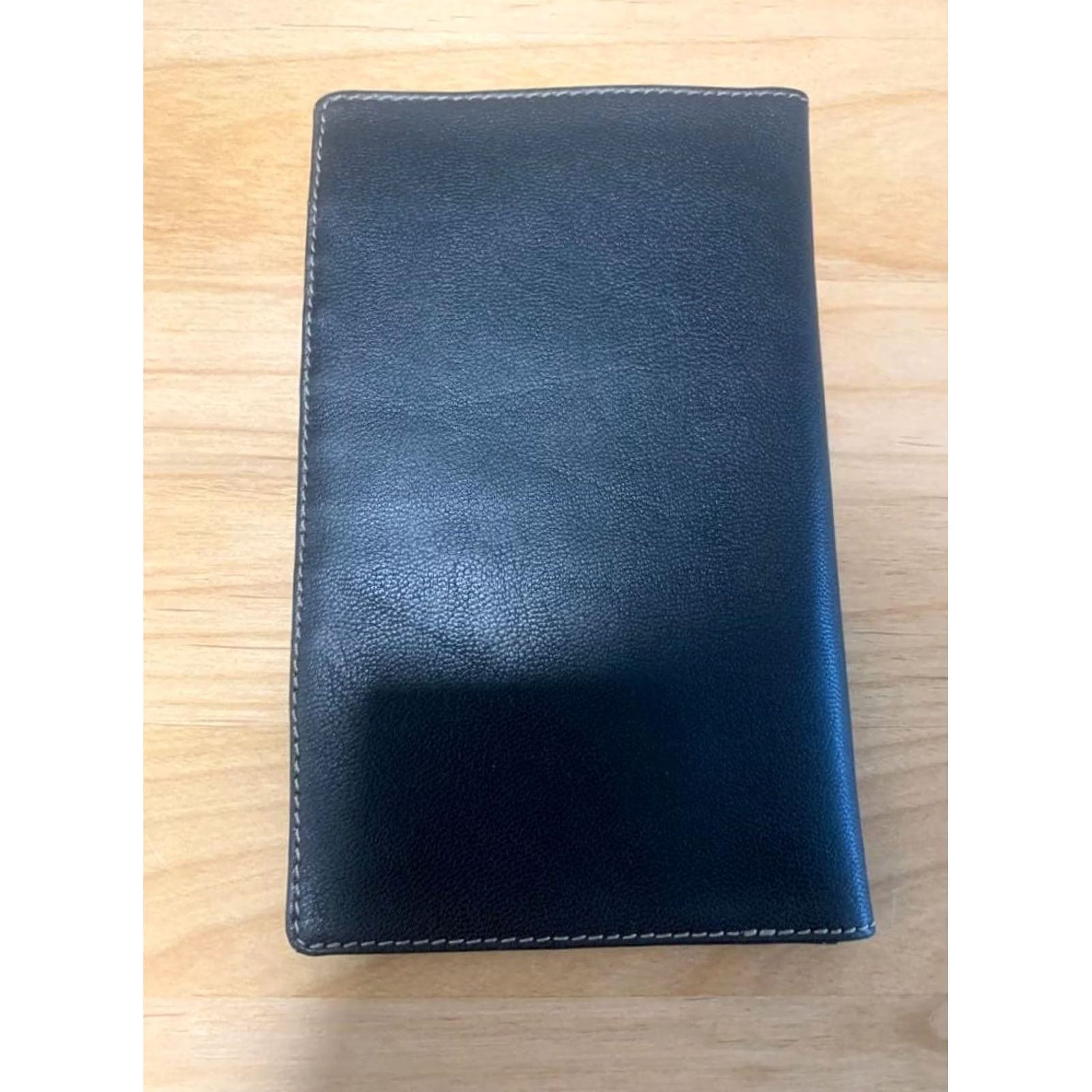Ralph Lauren RRL Ralph Lauren Leather Card Case Logo Emboss Notebook Type Black New Wallet Unisex Leather Card Case Black 17cm 10.5cm Virginia? Size ONE SIZE - 7 Thumbnail