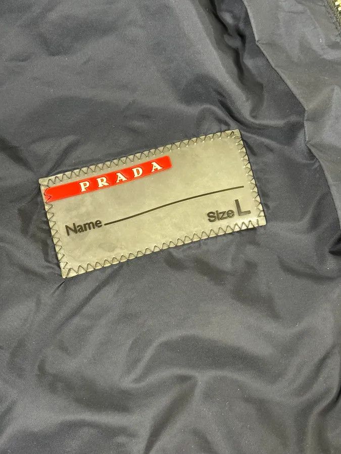 Prada SS2017 Prada Navy Logo Shoulder Patch Windbreaker Jacket Size US M / EU 48-50 / 2 - 14 Thumbnail