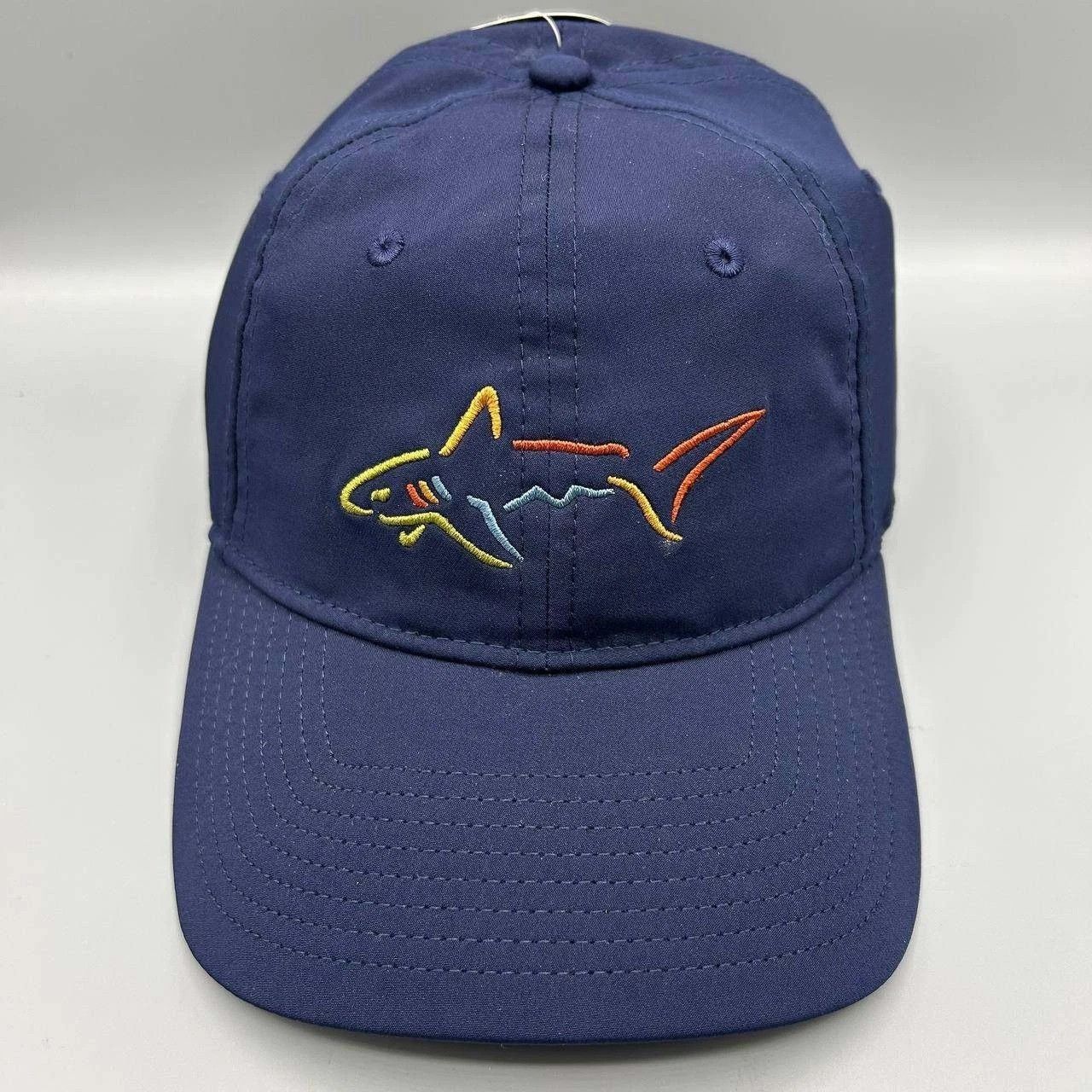 Greg Norman Greg Norman Golf Hat Men Blue Embroidered Strap Back Cap New Size ONE SIZE - 1 Thumbnail