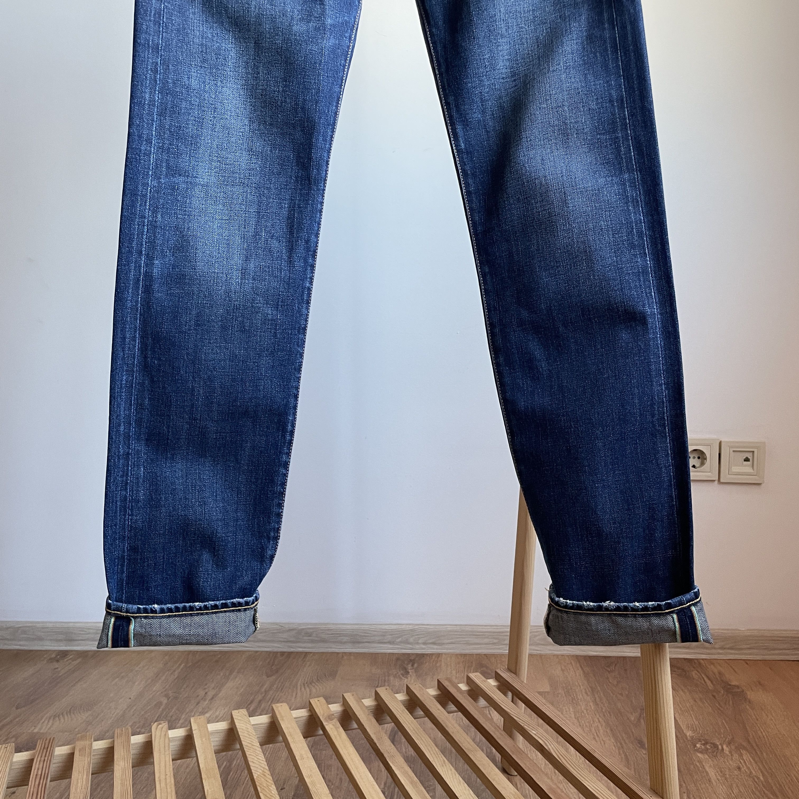 Edwin Edwin ED-80 Slim Tapered Rainbow Selvedge Denim Size 31x34 Size US 31 - 9 Thumbnail