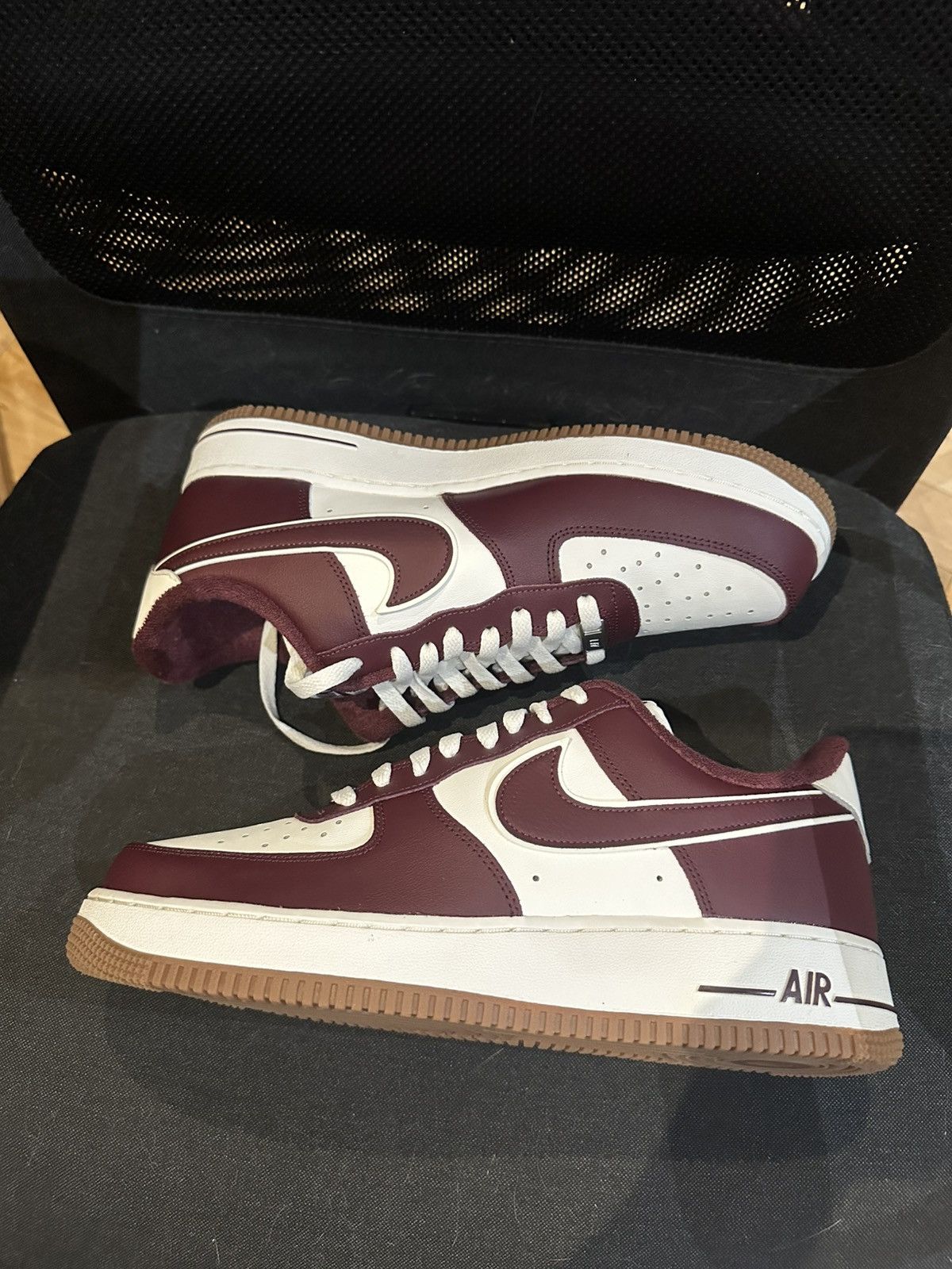 Nike Nike Air Force 1 Low Night Maroon College Pack Size US 10.5 / EU 43-44 - 6 Thumbnail