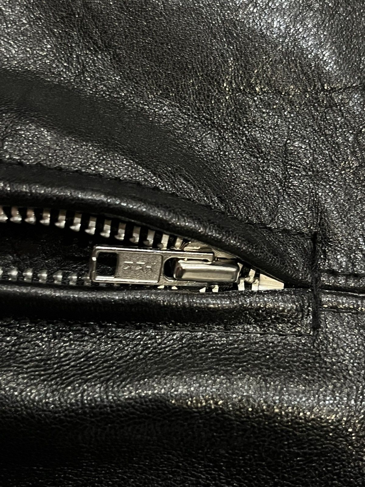 Junya Watanabe Junya Watanabe CDG AW2011 Leather Moto Pants L JH-P003 AS-IS Size 32" / US 10 / IT 46 - 3 Thumbnail