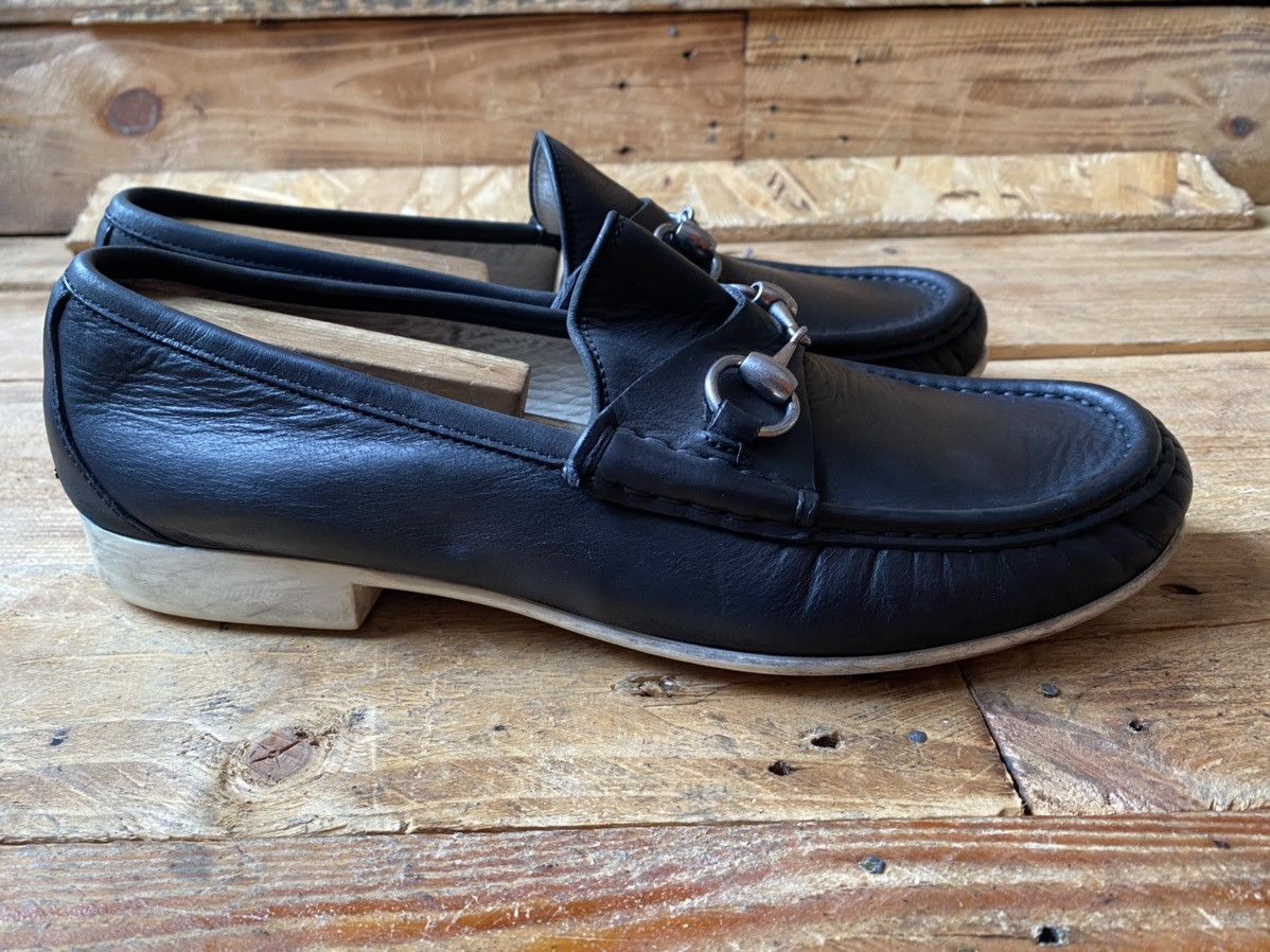 Gucci Gucci horsebit black leather loafers Uksz 8.5 US9 Size US 9.5 / EU 42-43 - 2 Thumbnail