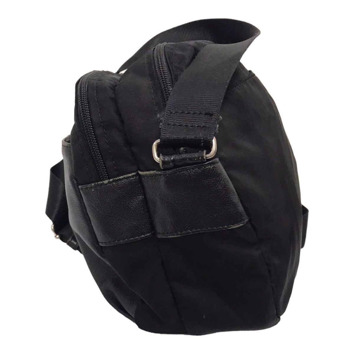 Japanese Brand × Y's × Yohji Yamamoto Yohji Yamamoto Y’Saccs Half Leather Sling Bag Size ONE SIZE - 8 Thumbnail