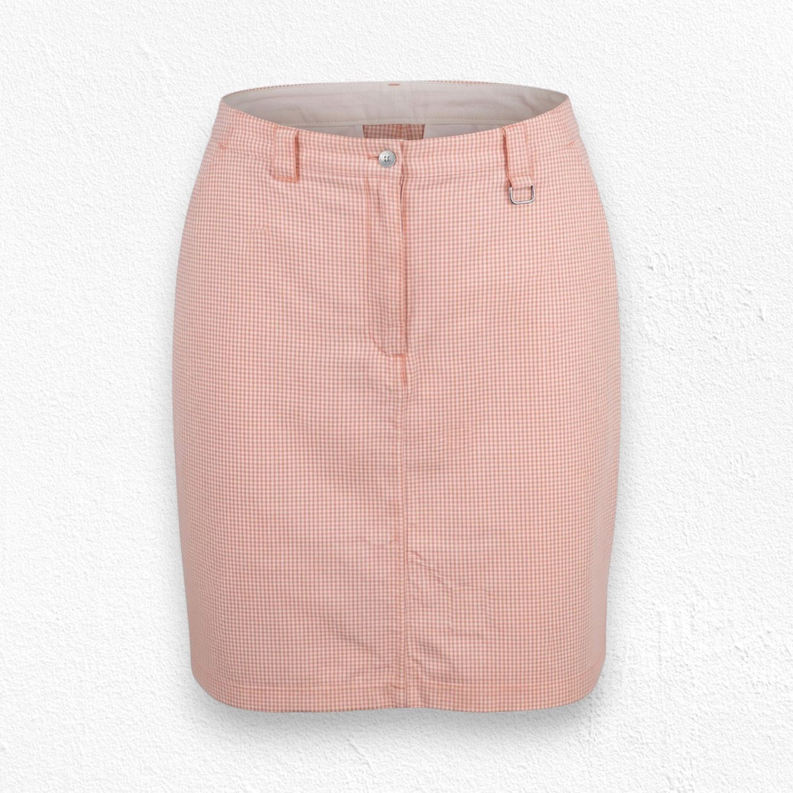Other Pink White Gingham Plaid Skirt Size 10 Size 32" / US 10 / IT 46 - 1 Thumbnail