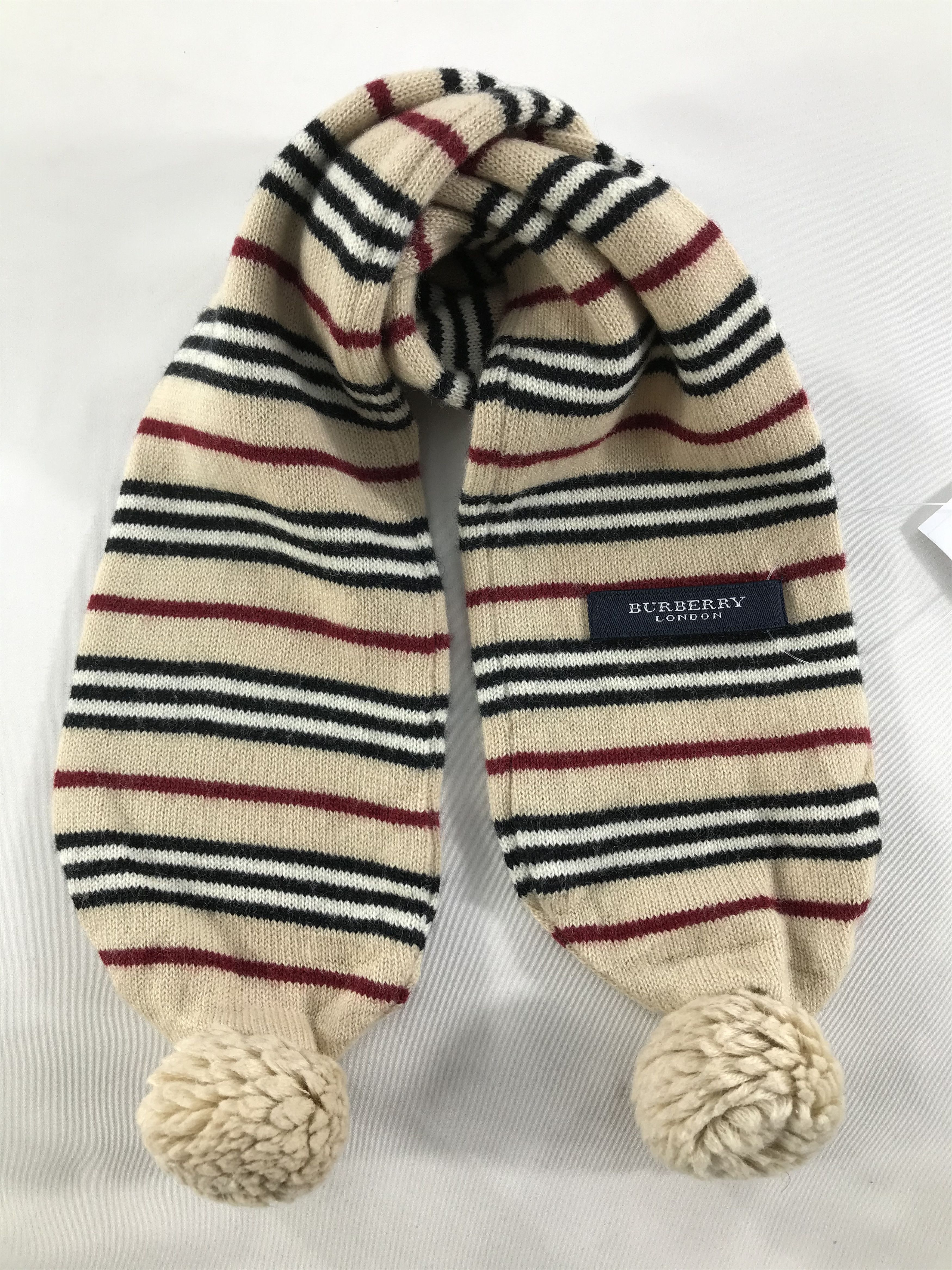 Burberry Vintage Burberry Scarf/Muffler/Neckwear MF1210 Size ONE SIZE - 1 Thumbnail
