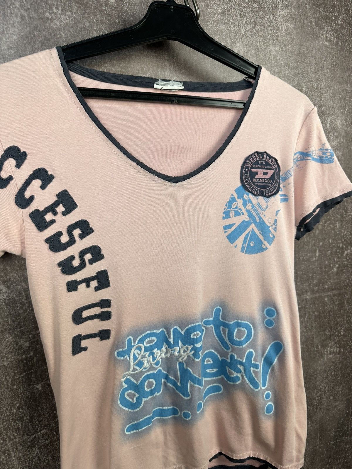 Diesel Y2K Diesel shirt 2000s Style vintage Size M / US 6-8 / IT 42-44 - 2 Thumbnail