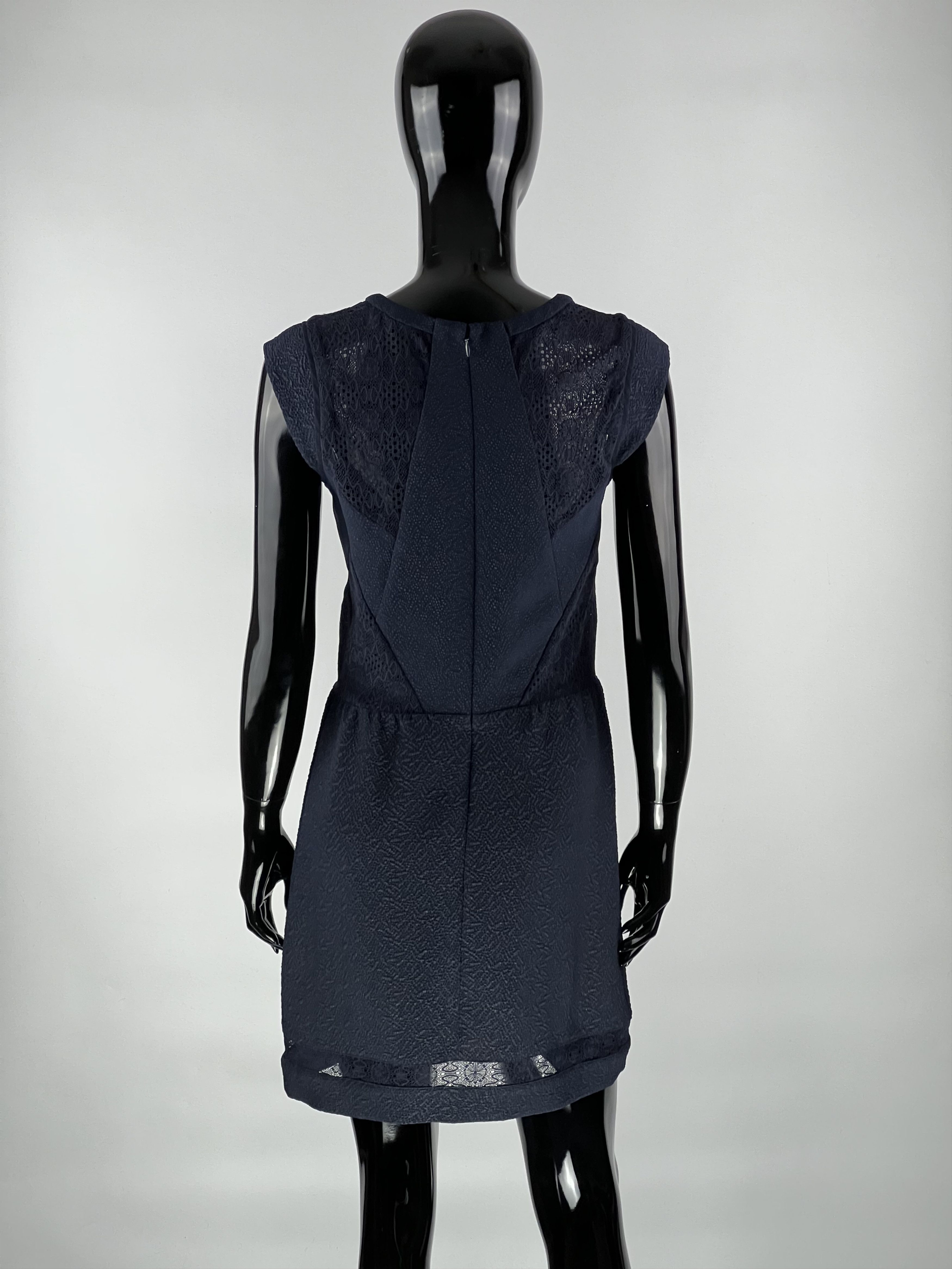 The Kooples The Kooples Sleeveless Mini Dress Guipure Lace Size S Size S / US 4 / IT 40 - 3 Thumbnail