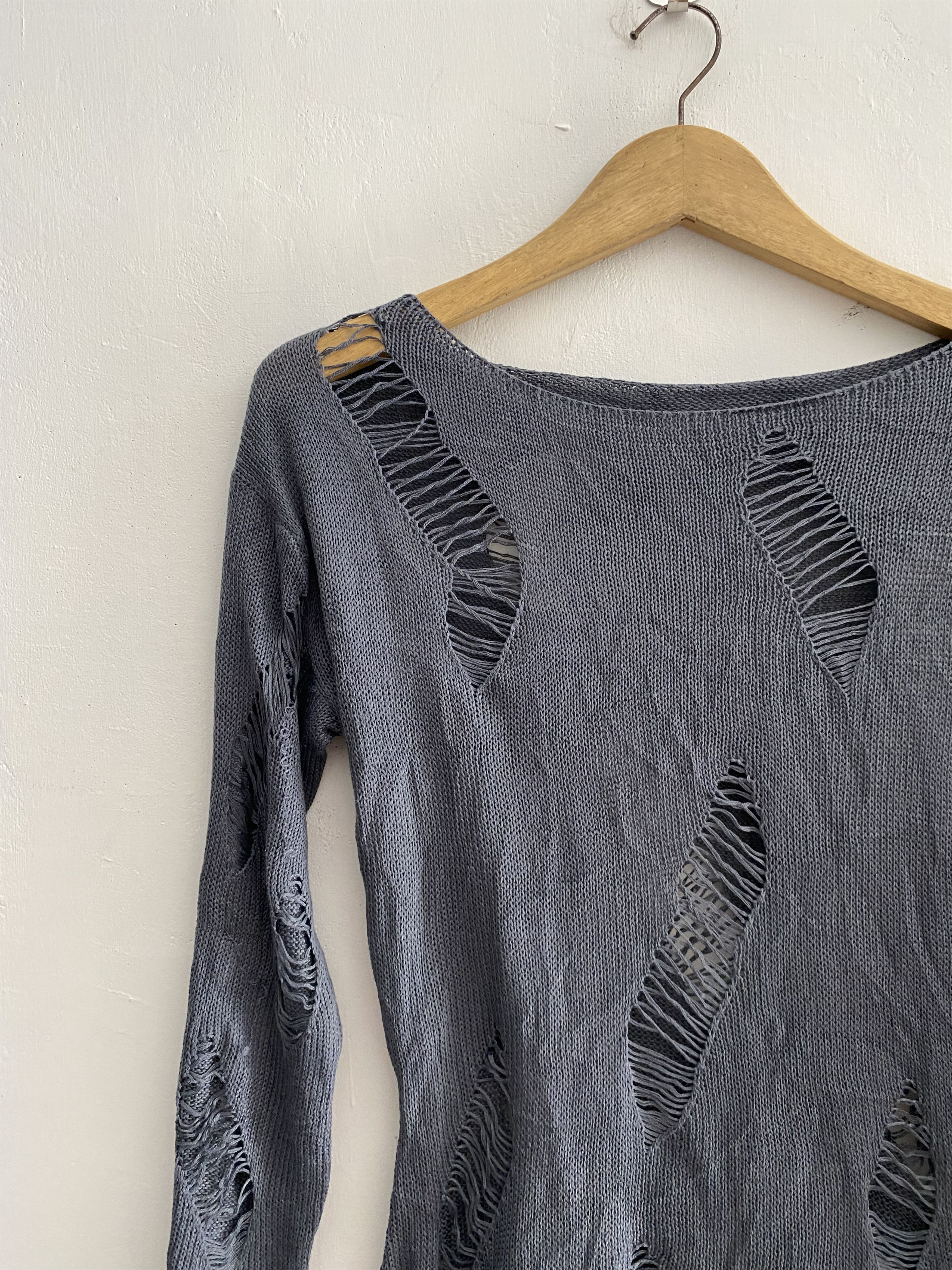 Beauty Beast × Hysteric Glamour × If Six Was Nine Japanese unknwn distressed knit Size US M / EU 48-50 / 2 - 3 Thumbnail