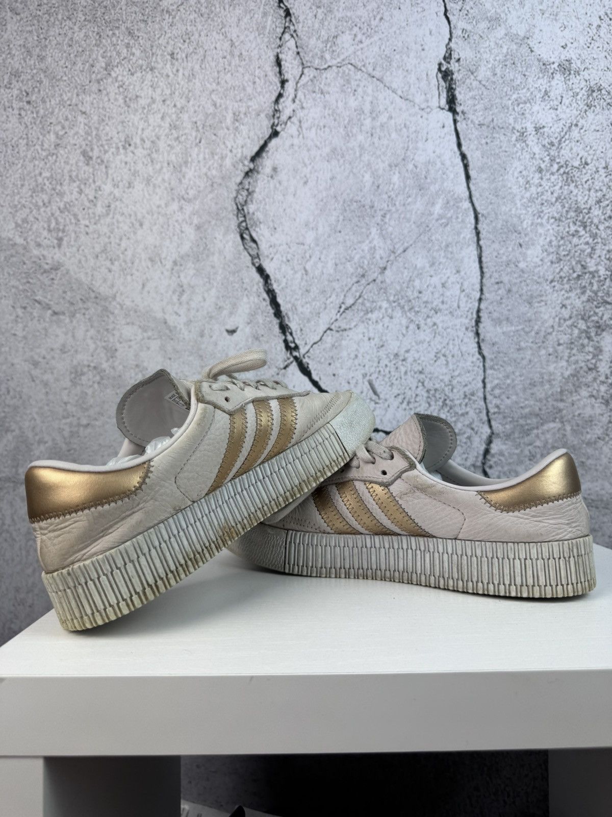 Adidas Adidas Samba Platfrom 2019 Hype Sneakers Casual Rare Size US 7.5 / IT 37.5 - 8 Thumbnail