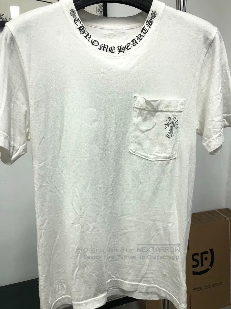 Chrome Hearts CHROME HEARTS Size S White cross short sleeve Size US S / EU 44-46 / 1 - 1 Thumbnail