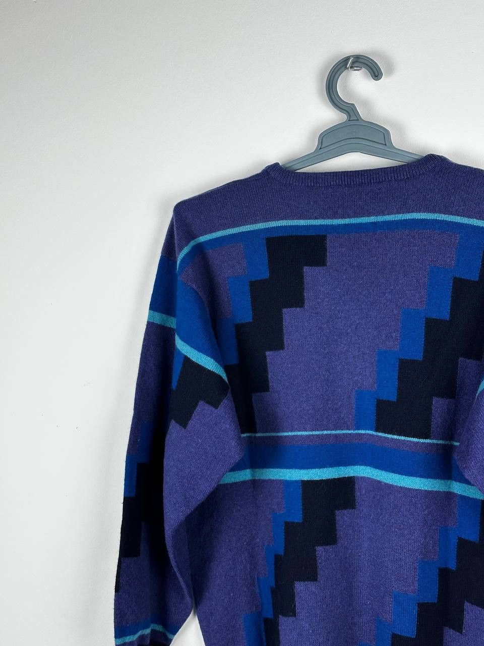 Pringle Of Scotland × Vintage Pringle Of Scotland 100% Lambswool Long Sleeve Sweater Size US L / EU 52-54 / 3 - 8 Thumbnail
