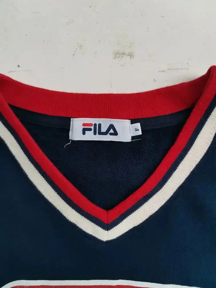 Fila Rare!!! Fila Big Logo T-shirt Size US S / EU 44-46 / 1 - 3 Thumbnail