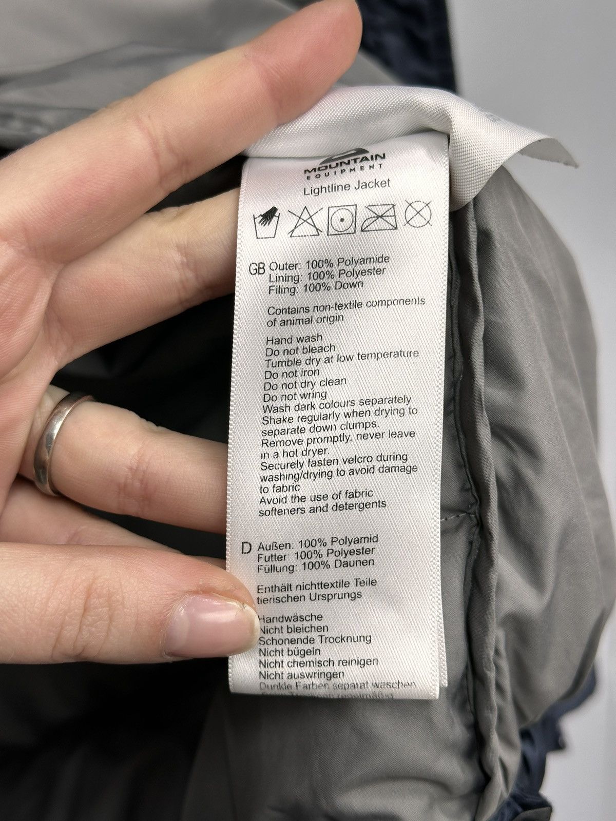 The Mountain Vintage Mountain ⛰️ Down jacket Gore tex Arcteryx Outdoor Y2k Size US L / EU 52-54 / 3 - 10 Thumbnail