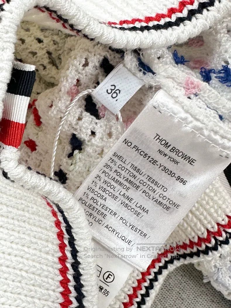 Thom Browne Thom Browne Colorful Plaid Knit Cardigan Size XS / US 0-2 / IT 36-38 - 7 Thumbnail